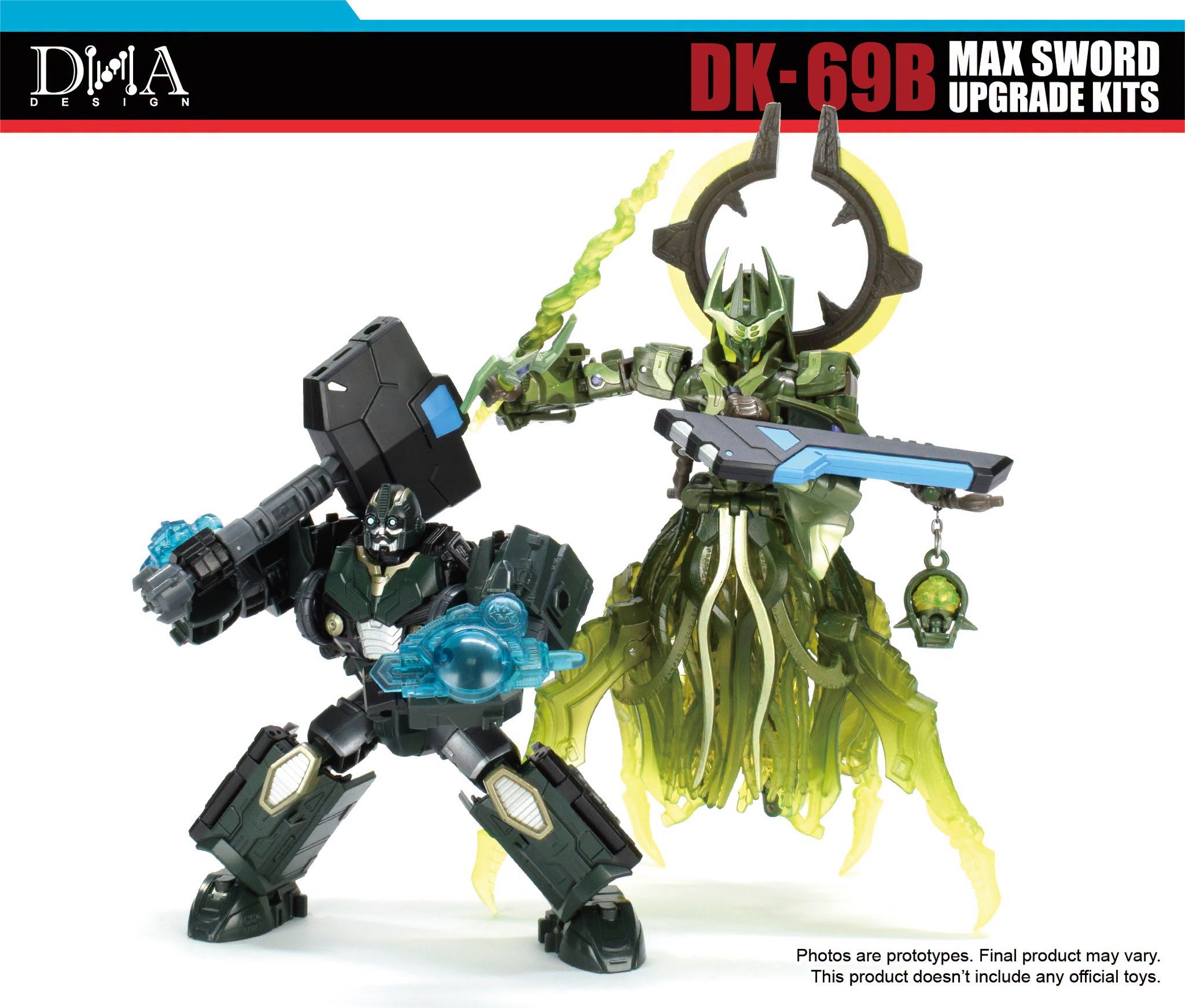 DNA Design DK-69B Max Sword Upgrade Kits